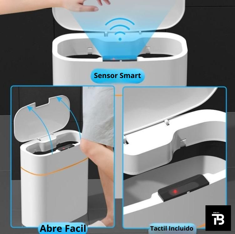 "Cubo De Basura Smart Con Sensor De Movimiento" (OFERTA 2X1)